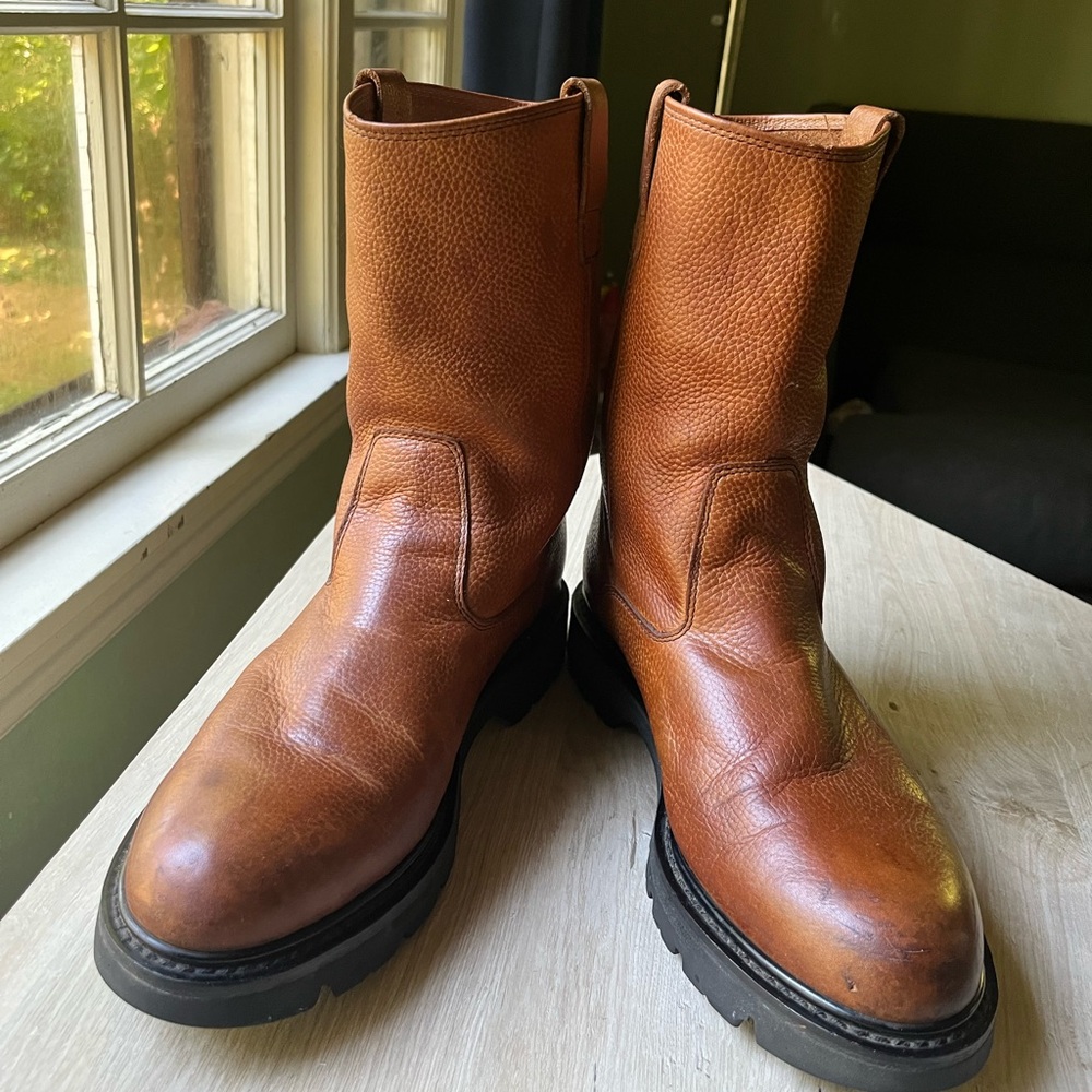 Big Mac Roper Boots *SIZE 10* Men’s Full Leather